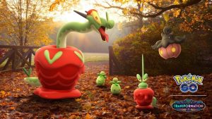 Pokémon GO Harvest Festival event will run from October 10 to 16 featuring the Pokémon debuts of Dipplin and Hydrapple, you can use 200 Applin Candy and 20 Syrupy Apples to evolve Applin into Dipplin