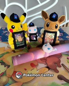 New Pokémon TCG accessories including Card-Display Plush, Coin-Display Plush Key Chains and Playmat Bands are available now from Pokémon Center