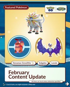 All major featured Pokémon, Max Battles, five-star Raids, Raid Hours, Mega Raids, in-game events, Shadow Raids and Spotlight Hours revealed for Pokémon GO in February 2026