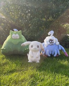 New Pokémon Pokopia plush for Peakychu, Mosslax and Professor Tangrowth now available to purchase from the official Pokémon Center