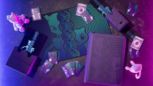 New Pokémon TCG Mewtwo & Mew DNA Premium collection now available at the official Pokémon Center