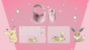 New Pikachu & Eevee Collection now available as part of the official Pokémon x Razer collaboration