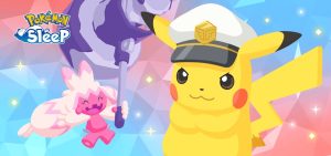 Pokémon Sleep collaboration week is now underway with captain Pikachu and Tinkatink